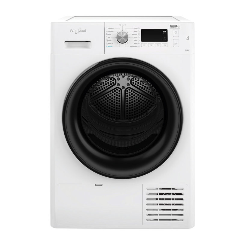 Сушилня WHIRLPOOL FFT M11 82B EE КОНДЕНЗАЦИОННА С ТЕРМОПОМПА, 8.0 kg Сушилня WHIRLPOOL FFT M11 82B EE КОНДЕНЗАЦИОННА С ТЕРМОПОМПА, 8.0 kg