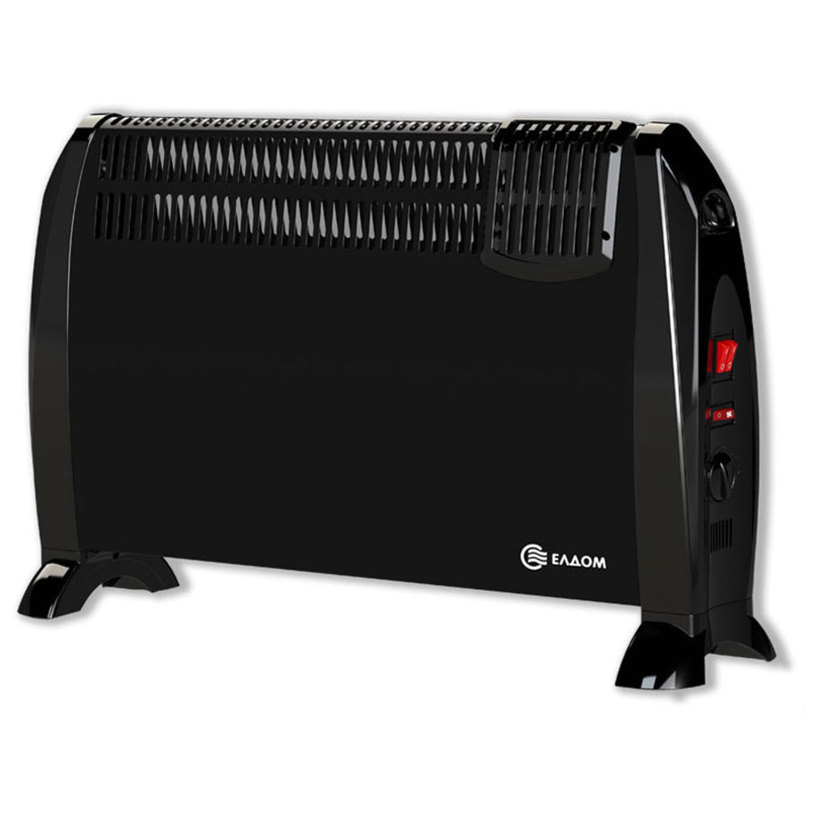 Convector heater ELDOM CFV2000 BLACK HEATED AREA UP TO 22.00 m², ЧЕРЕН, 2000.0 W Convector heater ELDOM CFV2000 BLACK HEATED AREA UP TO 22.00 m², ЧЕРЕН, 2000.0 W