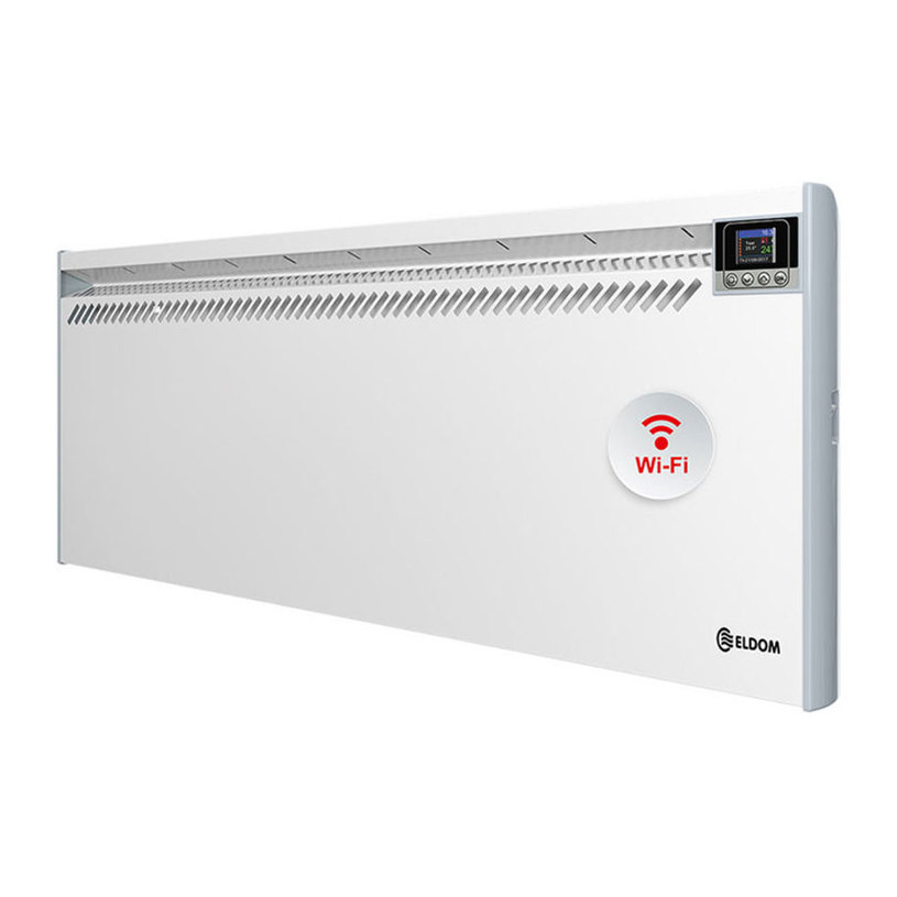 Convector heater ELDOM RH20NW HEATED AREA UP TO 22.00 m², БЯЛ, WI-FI Convector heater ELDOM RH20NW HEATED AREA UP TO 22.00 m², БЯЛ, WI-FI