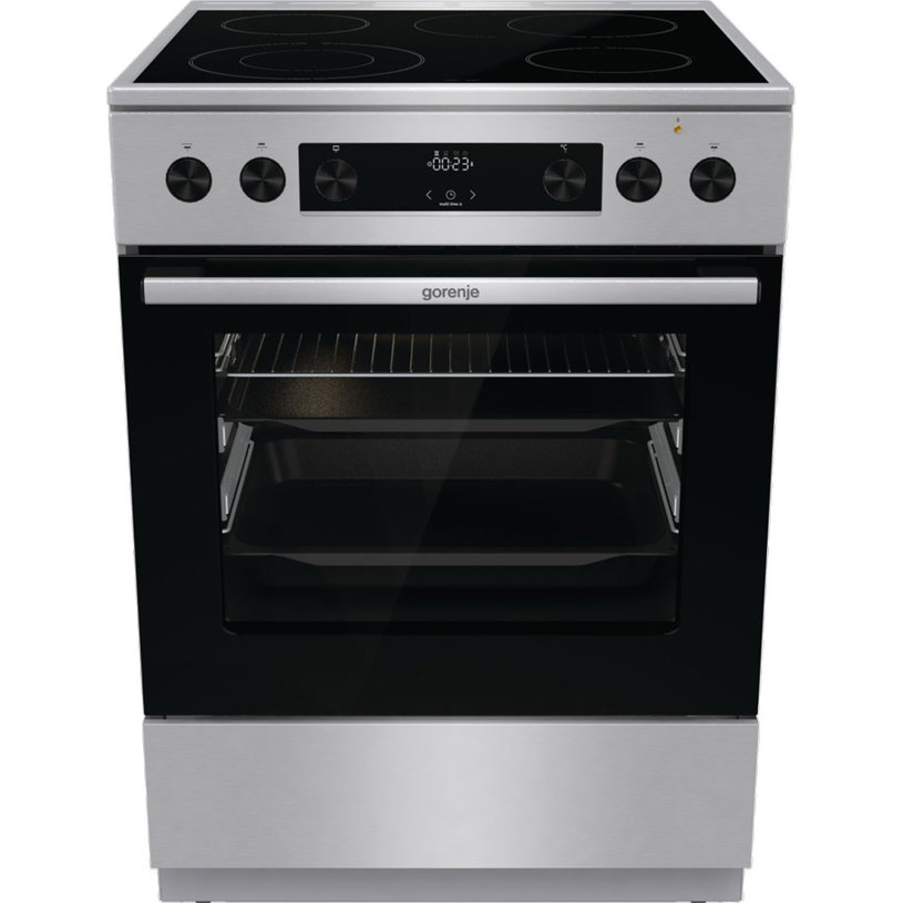 Cooker GORENJE GECS6C70XPA A, TELESCOPIC SHELVES Cooker GORENJE GECS6C70XPA A, TELESCOPIC SHELVES