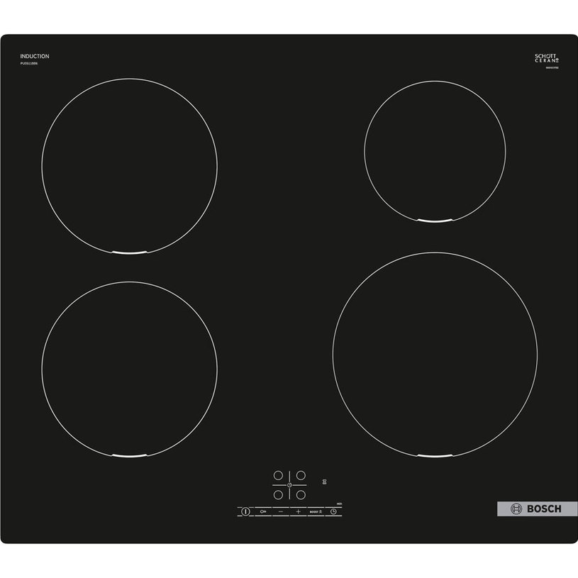 Индукционен Плот за вграждане BOSCH PUE611BB6E Индукционен Плот за вграждане BOSCH PUE611BB6E