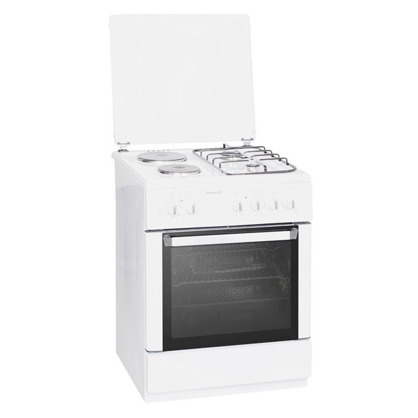 Комбинирана печка SNAIGE FF 6223MBZW A, 2 ГАЗОВИ И 2 ЕЛЕКТРИЧЕСКИ Комбинирана печка SNAIGE FF 6223MBZW A, 2 ГАЗОВИ И 2 ЕЛЕКТРИЧЕСКИ