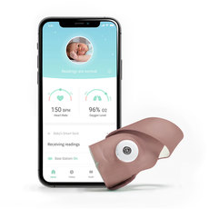 Умен чорап OWLET SS3 DUSTY ROSE 0 - 5 ГОДИНИ Умен чорап OWLET SS3 DUSTY ROSE 0 - 5 ГОДИНИ