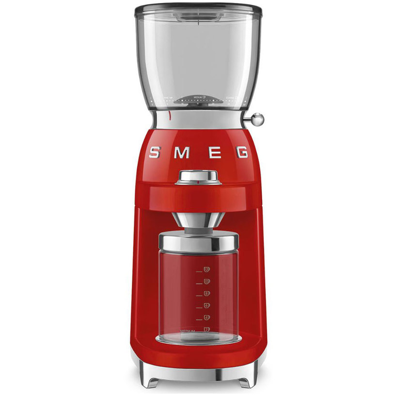 Кафемелачка SMEG 50'S STYLE CGF01RDEU 150.00 W Кафемелачка SMEG 50'S STYLE CGF01RDEU 150.00 W