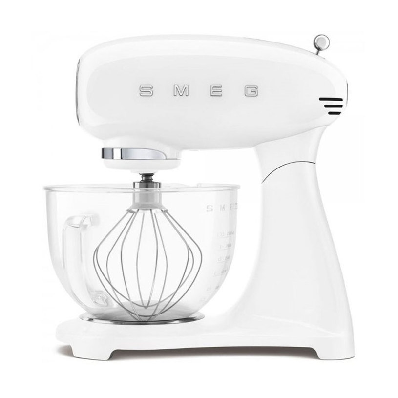 Kitchen robot SMEG 50'S STYLE SMF13WHEU 800 W, БЯЛ Kitchen robot SMEG 50'S STYLE SMF13WHEU 800 W, БЯЛ