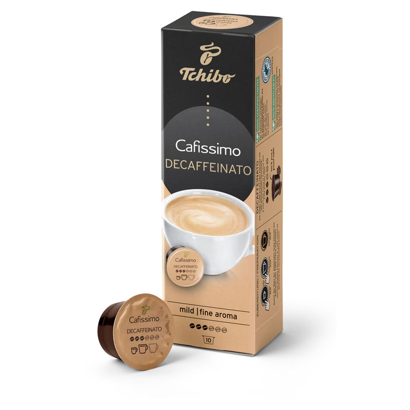 КАФЕ TCHIBO CAFISSIMO CREMA DECAFF. 10БР КАФЕ TCHIBO CAFISSIMO CREMA DECAFF. 10БР