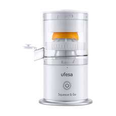 Сокоизстисквачка и Цитруспреса UFESA SQUEEZE & GO WH. 45 W, БЯЛ, 0.22 L Сокоизстисквачка и Цитруспреса UFESA SQUEEZE & GO WH. 45 W, БЯЛ, 0.22 L
