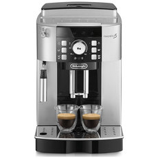 Кафеавтомат DELONGHI MAGNIFICA S ECAM21.117.SB 1800.00 ml, 15.00 bar, ОПЦИЯ ЗА МЛЯНО КАФЕ, СИВ/ЧЕРЕН Кафеавтомат DELONGHI MAGNIFICA S ECAM21.117.SB 1800.00 ml, 15.00 bar, ОПЦИЯ ЗА МЛЯНО КАФЕ, СИВ/ЧЕРЕН