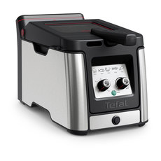 Фритюрник TEFAL CLEAR DUO FR600D10 ФИЛТЪР ПРОТИВ МИРИЗМИ, ТАЙМ 3.50 L, 2000 W, INOX Фритюрник TEFAL CLEAR DUO FR600D10 ФИЛТЪР ПРОТИВ МИРИЗМИ, ТАЙМ 3.50 L, 2000 W, INOX