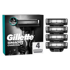 НОЖЧЕТА GILLETTE MACH3 CHARCOAL 10/59/7 4 БР НОЖЧЕТА GILLETTE MACH3 CHARCOAL 10/59/7 4 БР