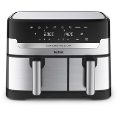 Double appliance for health cooking TEFAL DUAL EASY FRY & GRILL EY905D10 TIMER, ЧЕРЕН Double appliance for health cooking TEFAL DUAL EASY FRY & GRILL EY905D10 TIMER, ЧЕРЕН