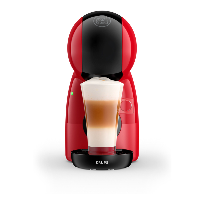 Coffee maker with capsules KRUPS PICCOLO XS KP1A3510 15.00 bar, 800.00 ml, RED/BLACK Coffee maker with capsules KRUPS PICCOLO XS KP1A3510 15.00 bar, 800.00 ml, RED/BLACK