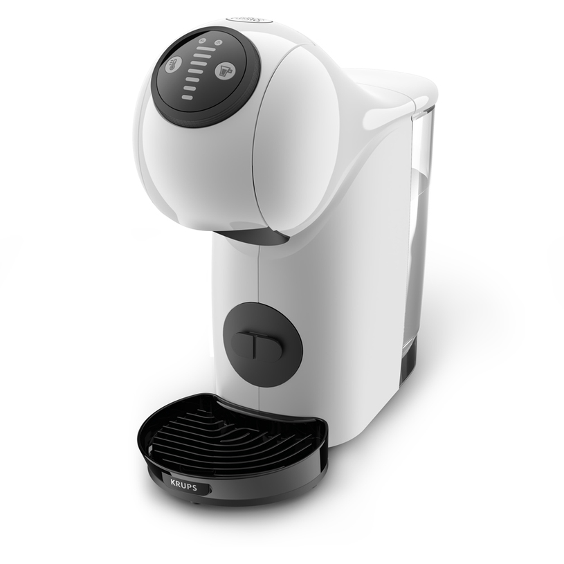 Кафемашина с капсули KRUPS GENIO S WHITE PF KP243110 15.00 bar, 800.00 ml, БЯЛ Кафемашина с капсули KRUPS GENIO S WHITE PF KP243110 15.00 bar, 800.00 ml, БЯЛ