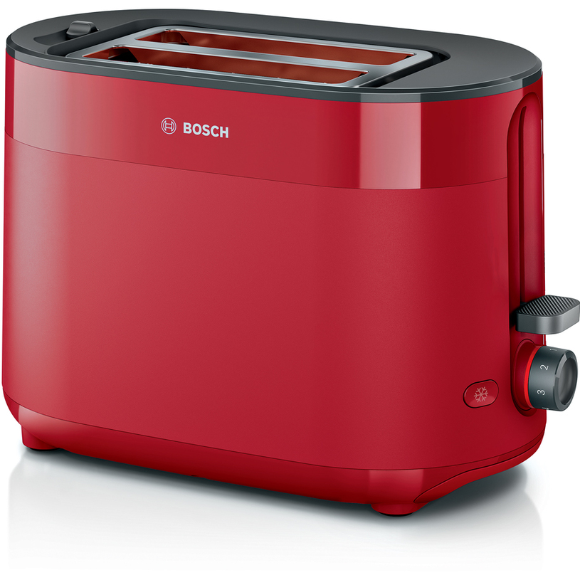 Тостер BOSCH MYMOMENT TAT2M124 950 W, ЧЕРВЕН Тостер BOSCH MYMOMENT TAT2M124 950 W, ЧЕРВЕН