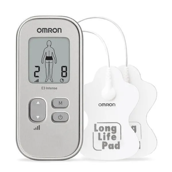 Omron E3 Intense компактен дизайн дисплей дълготрайни подложки