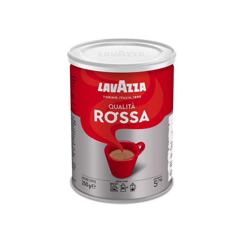 КАФЕ LAVAZZA Q.ROSSA 250Г МЛЯНО КУТИЯ КАФЕ LAVAZZA Q.ROSSA 250Г МЛЯНО КУТИЯ