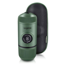 Coffee maker WACACO NANOPRESSO GREEN+CASE 80.00 ml, 18.00 bar, ЗЕЛЕН Coffee maker WACACO NANOPRESSO GREEN+CASE 80.00 ml, 18.00 bar, ЗЕЛЕН