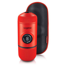 Coffee maker WACACO NANOPRESSO RED+CASE 80.00 ml, 18.00 bar, ЧЕРВЕН Coffee maker WACACO NANOPRESSO RED+CASE 80.00 ml, 18.00 bar, ЧЕРВЕН