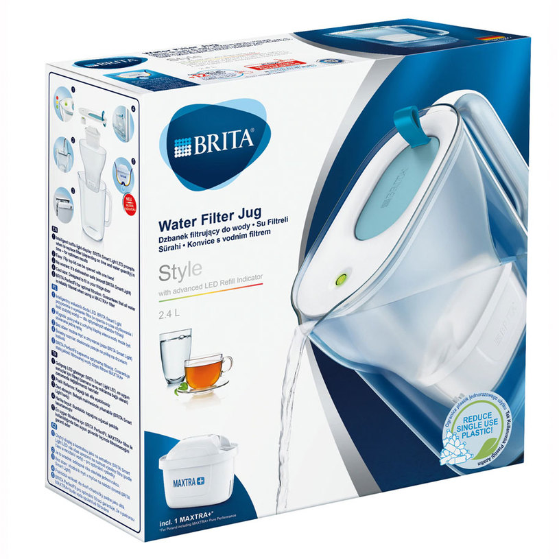 Filter jug BRITA СТАЙЛ КУЛ 2.4 L BLUE Filter jug BRITA СТАЙЛ КУЛ 2.4 L BLUE