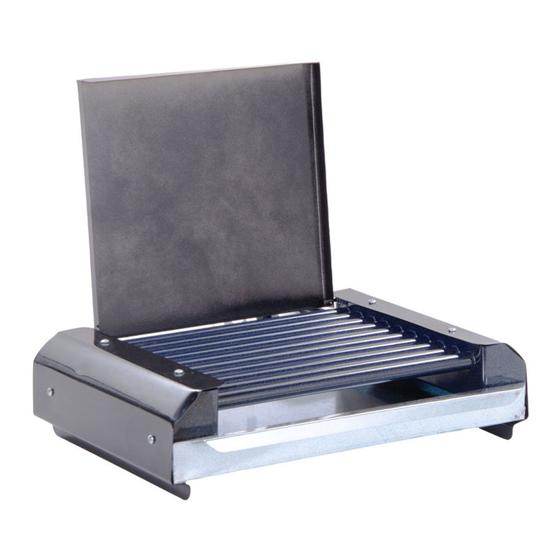 SKITIA 800W Electric Grill with Lid and Ceramic Coating