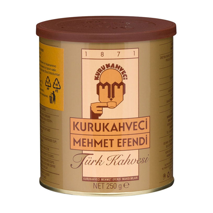 КАФЕ MEHMET EFENDI 250Г КУТИЯ КАФЕ MEHMET EFENDI 250Г КУТИЯ
