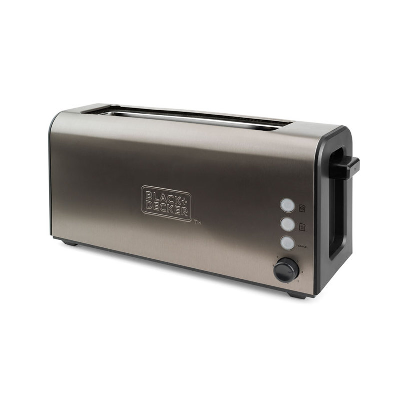 Тостер BLACK&DECKER BXTO1000E 1000 W, INOX Тостер BLACK&DECKER BXTO1000E 1000 W, INOX