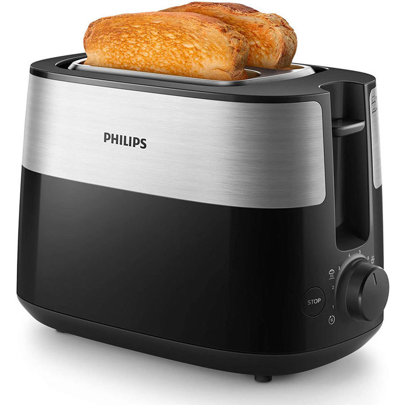 Toaster PHILIPS HD2516/90 830 W, ЧЕРЕН Toaster PHILIPS HD2516/90 830 W, ЧЕРЕН