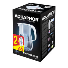 Филтрираща кана AQUAPHOR ПРОВАНС 4.2 L + 2БР. ФИЛТРИ А5 Филтрираща кана AQUAPHOR ПРОВАНС 4.2 L + 2БР. ФИЛТРИ А5