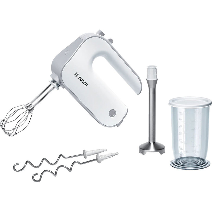 Миксер BOSCH STYLINE MFQ4070 , 5 СТЕПЕНИ НА РАБОТА 500 W, БЯЛ Миксер BOSCH STYLINE MFQ4070 , 5 СТЕПЕНИ НА РАБОТА 500 W, БЯЛ