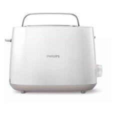 Тостер PHILIPS DAILY COLLECTION HD2581/00 900 W, БЯЛ Тостер PHILIPS DAILY COLLECTION HD2581/00 900 W, БЯЛ