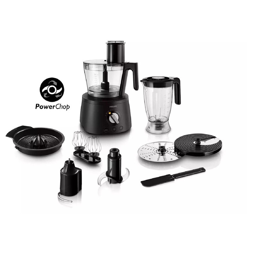 Кухненски робот PHILIPS SERIES 7000 HR7776/90 , 1300 W, XL КУПА ЧЕРЕН, 1300 W Кухненски робот PHILIPS SERIES 7000 HR7776/90 , 1300 W, XL КУПА ЧЕРЕН, 1300 W