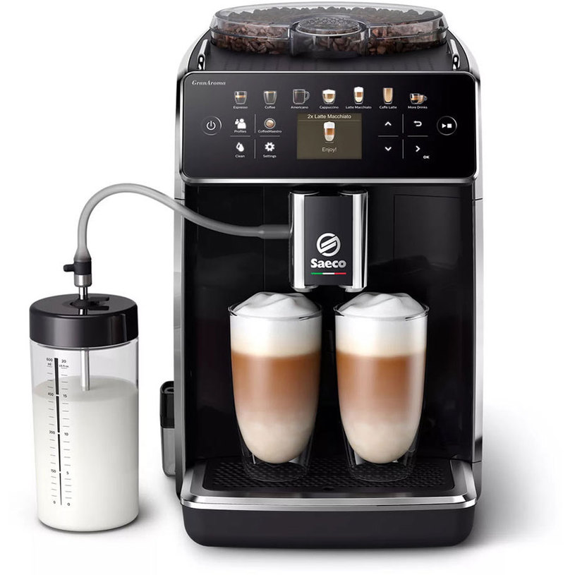 Coffee automat SAECO GRANAROMA SM6580/00 1800.00 ml, AUTOMATIC CAPPUCCINO SYSTEM, 15.00 bar, GROUND COFFEE OPTION, ЧЕРЕН Coffee automat SAECO GRANAROMA SM6580/00 1800.00 ml, AUTOMATIC CAPPUCCINO SYSTEM, 15.00 bar, GROUND COFFEE OPTION, ЧЕРЕН