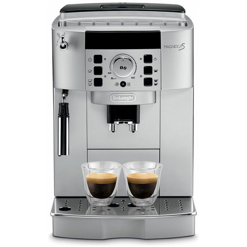 Кафеавтомат DELONGHI MAGNIFICA S ECAM22.110.SB 1800.00 ml, 15.00 bar, ОПЦИЯ ЗА МЛЯНО КАФЕ, СИВ Кафеавтомат DELONGHI MAGNIFICA S ECAM22.110.SB 1800.00 ml, 15.00 bar, ОПЦИЯ ЗА МЛЯНО КАФЕ, СИВ