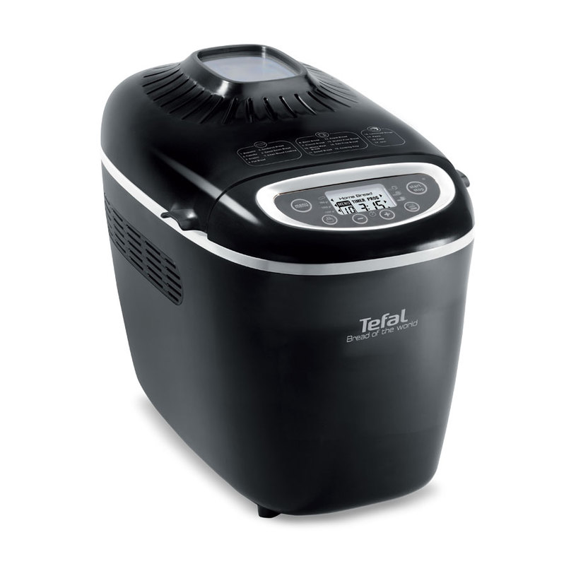 Хлебопекарна TEFAL BREAD OF THE WORLD PF611838 1600 W, ЧЕРЕН, БРОЙ ПРОГРАМИ 19 Хлебопекарна TEFAL BREAD OF THE WORLD PF611838 1600 W, ЧЕРЕН, БРОЙ ПРОГРАМИ 19