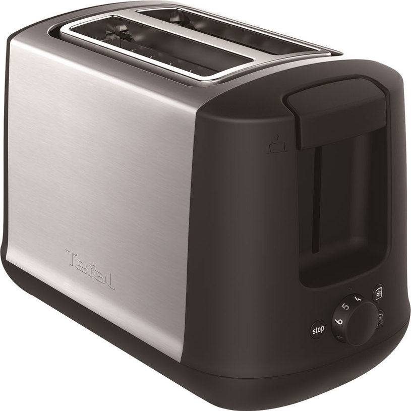 Toaster TEFAL CONFIDENCE TT340830 , 7 OPERATING LEVELS, 850 W 850 W, ИНОКС/ЧЕРЕН Toaster TEFAL CONFIDENCE TT340830 , 7 OPERATING LEVELS, 850 W 850 W, ИНОКС/ЧЕРЕН