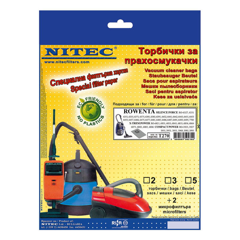 ФИЛТЪР NITEC ROW_T270 5 БР ФИЛТЪР NITEC ROW_T270 5 БР