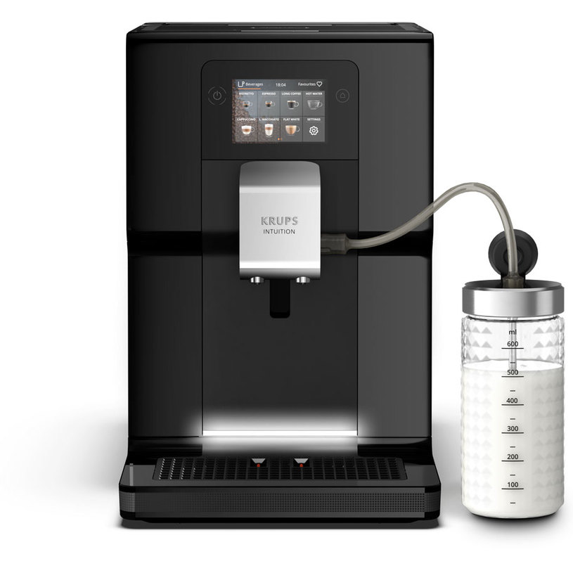 Coffee automat KRUPS INTUITION PREFERENCE EA873810 3000.00 ml, AUTOMATIC CAPPUCCINO SYSTEM, 15.00 bar, ЧЕРЕН Coffee automat KRUPS INTUITION PREFERENCE EA873810 3000.00 ml, AUTOMATIC CAPPUCCINO SYSTEM, 15.00 bar, ЧЕРЕН