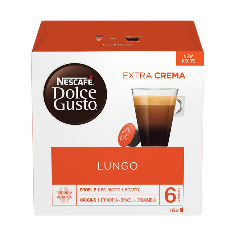КАФЕ NESCAFE D.GUSTO LUNGO 16БР. КАФЕ NESCAFE D.GUSTO LUNGO 16БР.