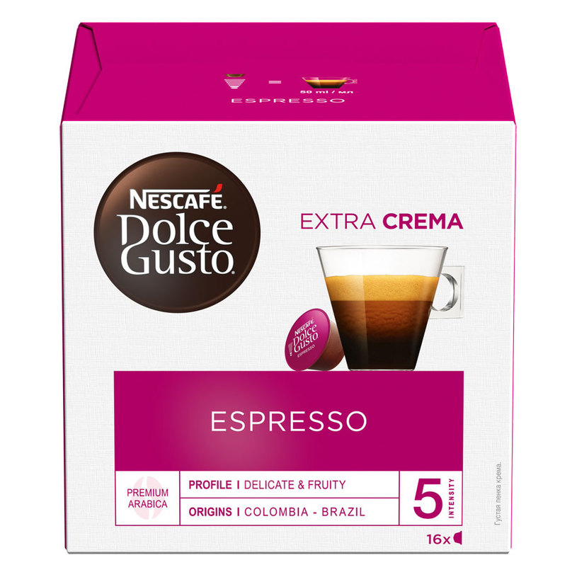 КАФЕ NESCAFE D.GUSTO ESPRESSO 16 CAP КАФЕ NESCAFE D.GUSTO ESPRESSO 16 CAP