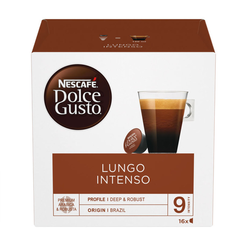 КАФЕ NESCAFE D.GUSTO LUNGO INTENSO КАФЕ NESCAFE D.GUSTO LUNGO INTENSO