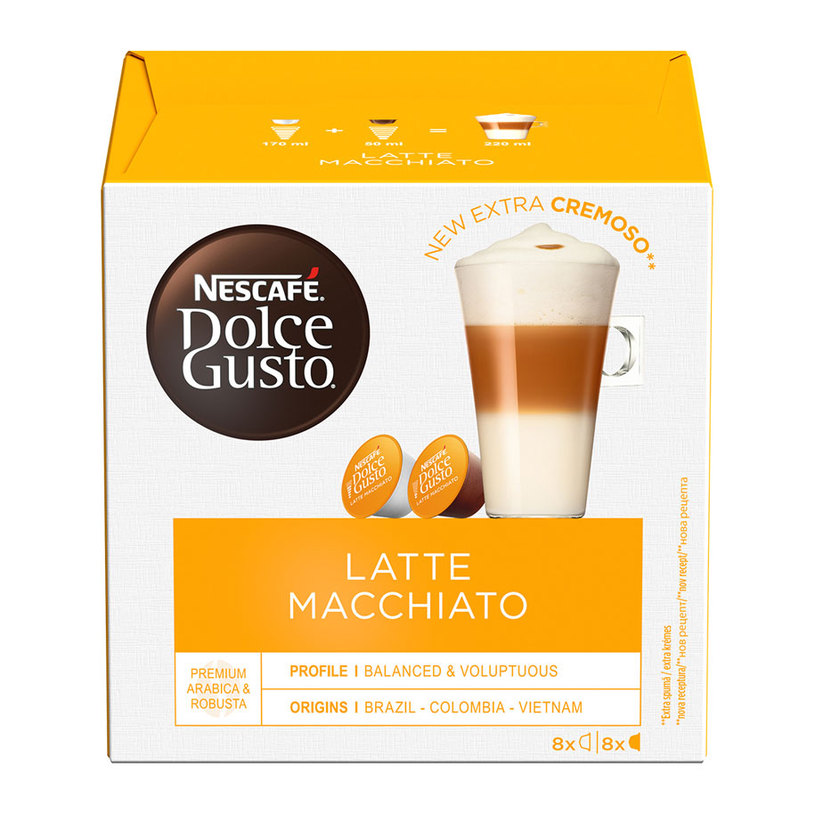 КАФЕ NESCAFE D.GUSTO LATTE MACCHIATO КАФЕ NESCAFE D.GUSTO LATTE MACCHIATO