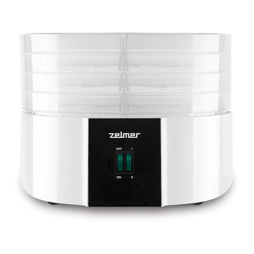 УРЕД ЗА СУШЕНЕ НА ХРАНА ZELMER ZFD1010 520 W УРЕД ЗА СУШЕНЕ НА ХРАНА ZELMER ZFD1010 520 W