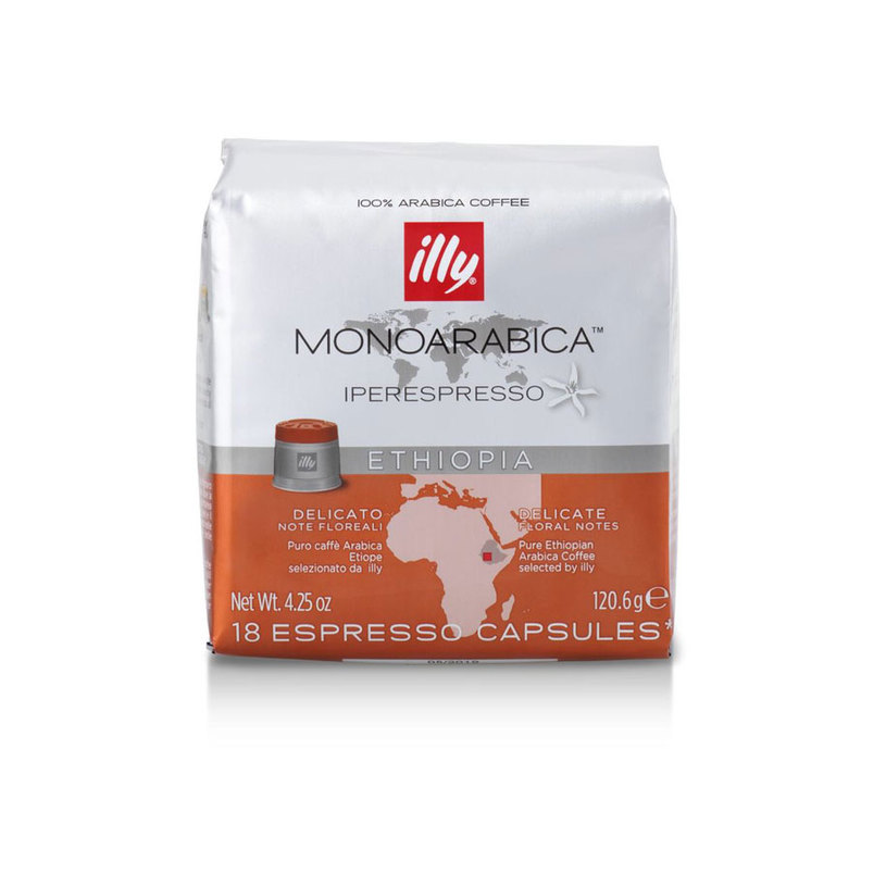 КАФЕ ILLY IPER ETHIOPIA 18 БР. КАФЕ ILLY IPER ETHIOPIA 18 БР.