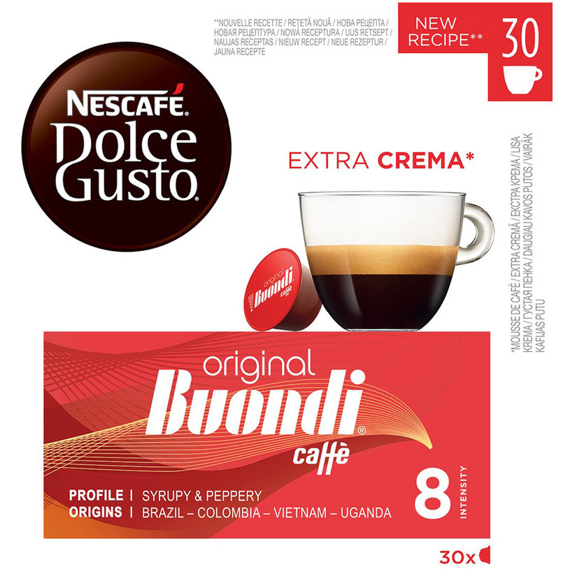 КАФЕ NESCAFE D.GUSTO ESPRES BUONDI 30БР. КАФЕ NESCAFE D.GUSTO ESPRES BUONDI 30БР.