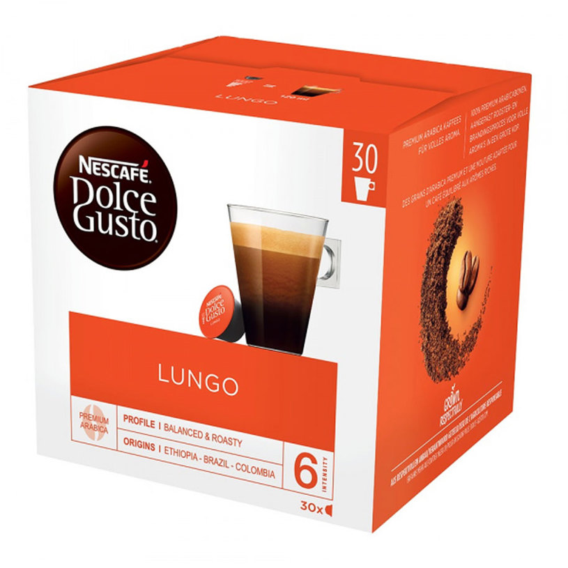 КАФЕ NESCAFE D.GUSTO LUNGO 30БР. КАФЕ NESCAFE D.GUSTO LUNGO 30БР.