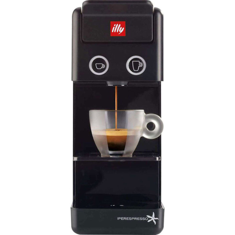 Coffee maker with capsules ILLY Y3 BLACK 19.00 bar, 1000.00 ml, ЧЕРЕН Coffee maker with capsules ILLY Y3 BLACK 19.00 bar, 1000.00 ml, ЧЕРЕН
