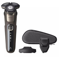 Самобръсначка PHILIPS S5589/38 КОЖЕНО КАФЯВО, РОТАЦИОННИ, Super Lift & Cut, ВРЕМЕ ЗА РАБОТА НА БАТЕРИЯ 60 МИН Самобръсначка PHILIPS S5589/38 КОЖЕНО КАФЯВО, РОТАЦИОННИ, Super Lift & Cut, ВРЕМЕ ЗА РАБОТА НА БАТЕРИЯ 60 МИН