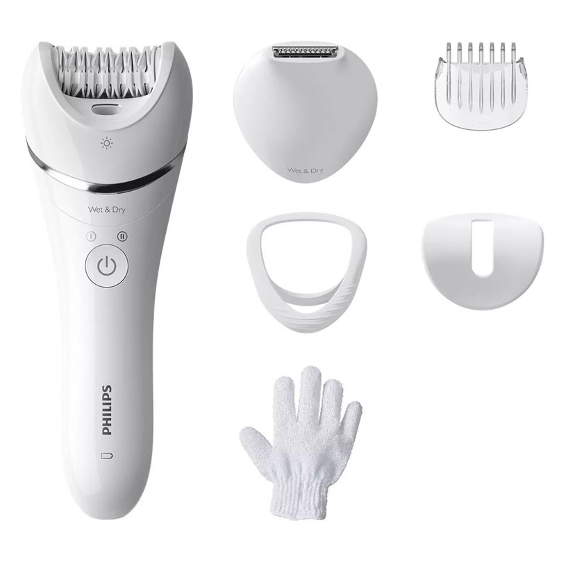 Епилатор PHILIPS SERIES 8000 BRE715/00 МИЕЩА СЕ ГЛАВА Епилатор PHILIPS SERIES 8000 BRE715/00 МИЕЩА СЕ ГЛАВА