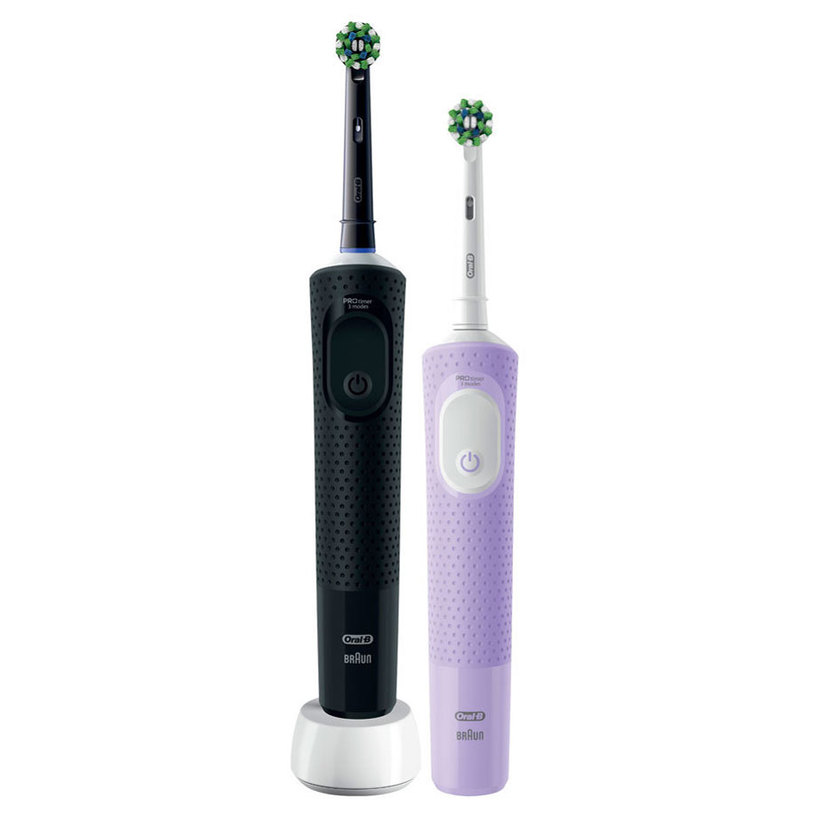 Електрическа четка за зъби КОМПЛЕКТ ORAL B VIT PRO BL+LIL Електрическа четка за зъби КОМПЛЕКТ ORAL B VIT PRO BL+LIL