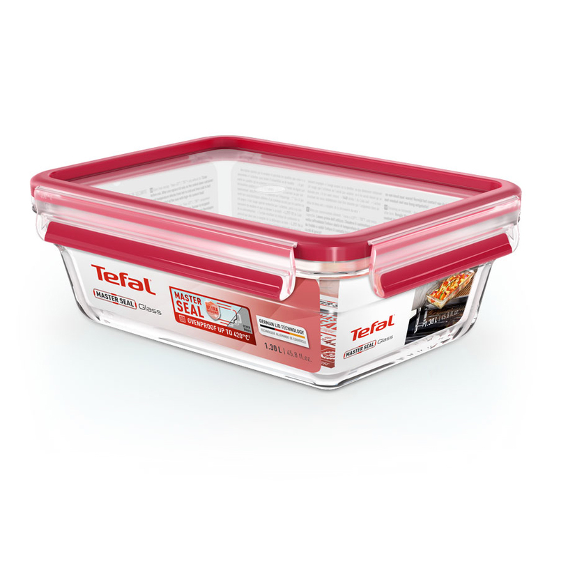 КУТИЯ TEFAL N1041010 MSEAL GLASS 1.3L КУТИЯ TEFAL N1041010 MSEAL GLASS 1.3L
